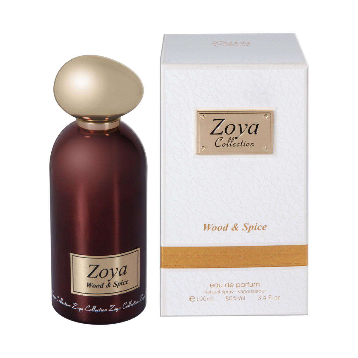 Zoya Signature Collection Wood & Spice Eau De Parfum für Herren 100ml