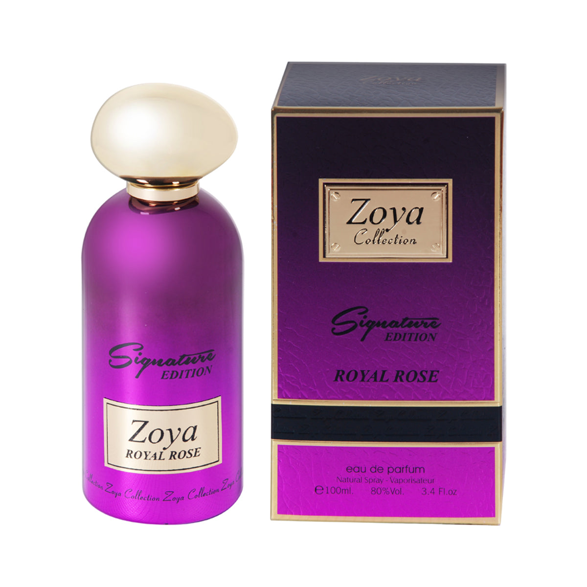 Zoya Signature Collection Royal Rose Eau De Parfum für Damen 100ml