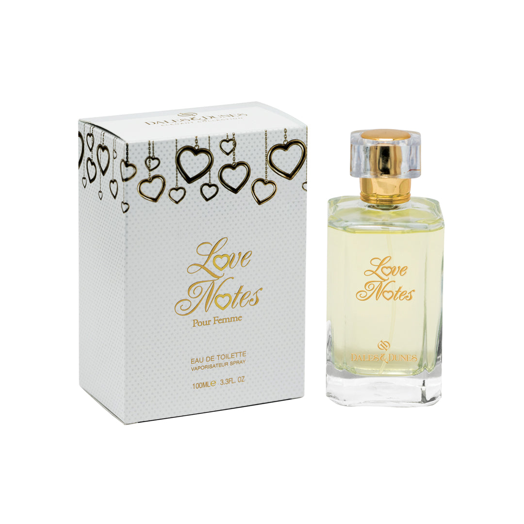 Dales & Dunes Elegant Collection Love Notes Eau De Parfum für Damen 100ml
