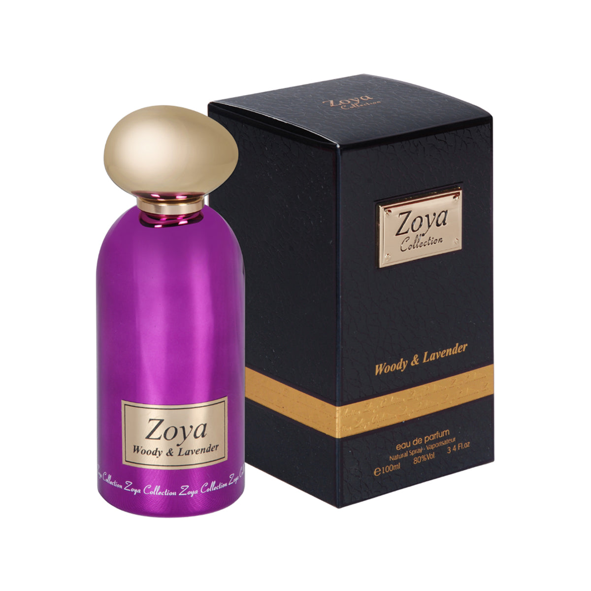 Zoya Collection Woody & Lavender Eau De Parfum für Damen 100ml