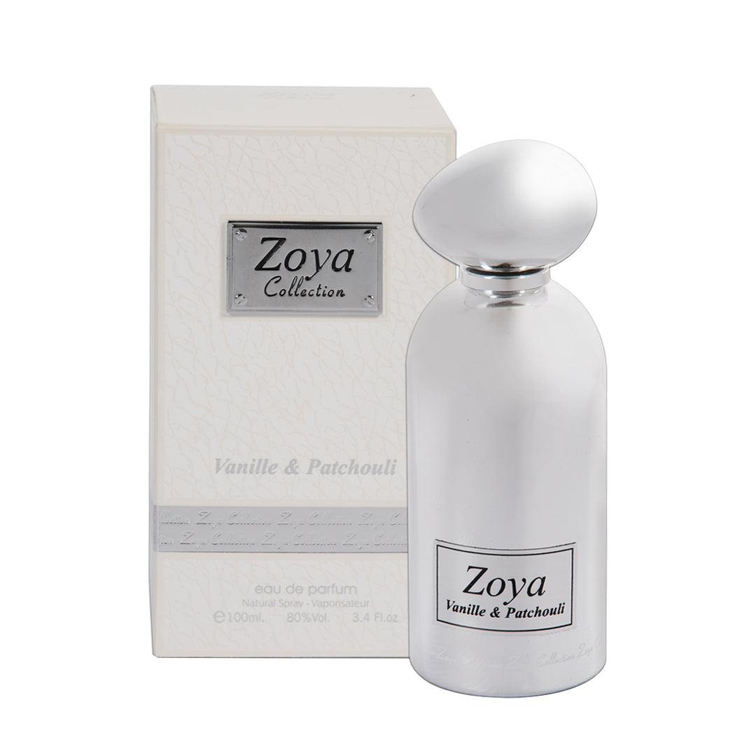 Zoya Collection Vanilla & Patchouli Eau De Parfum für Unisex 100ml