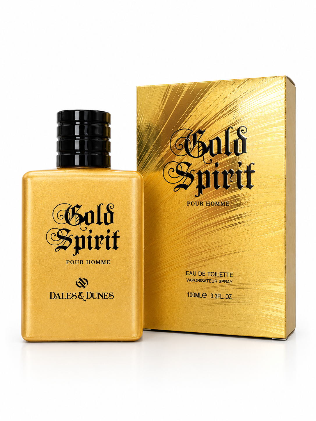 Dales & Dunes Elegant Collection Gold Spirit Eau De Parfum für Herren 100ml